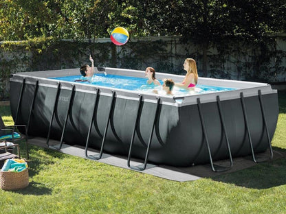 Intex 26352NP - Piscina desmontable Ultra Frame 549 x 274 x 132 cm, 17.203 litros