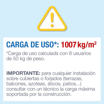 Intex 26798NP - Piscina desmontable ovalada intex prism frame 610x305x122 cm con depuradora